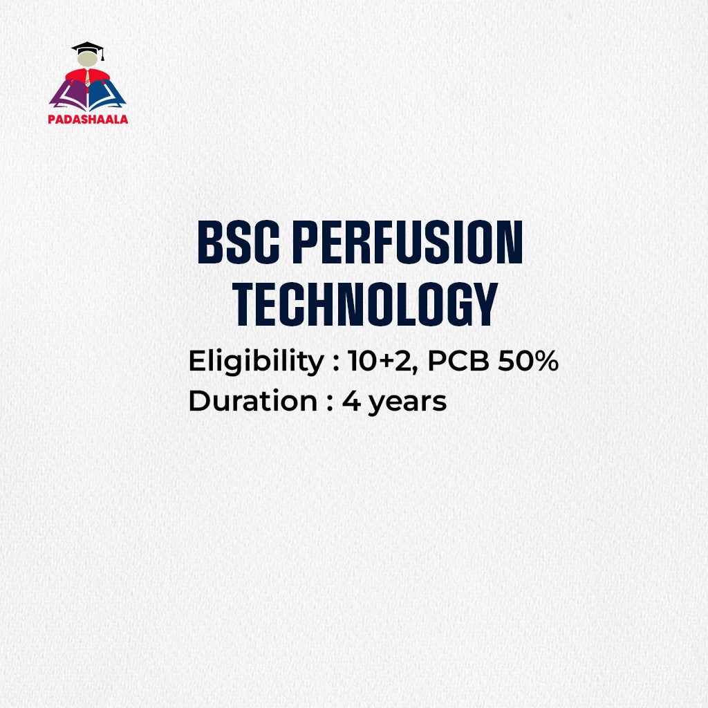 BSc Perfusion Technology