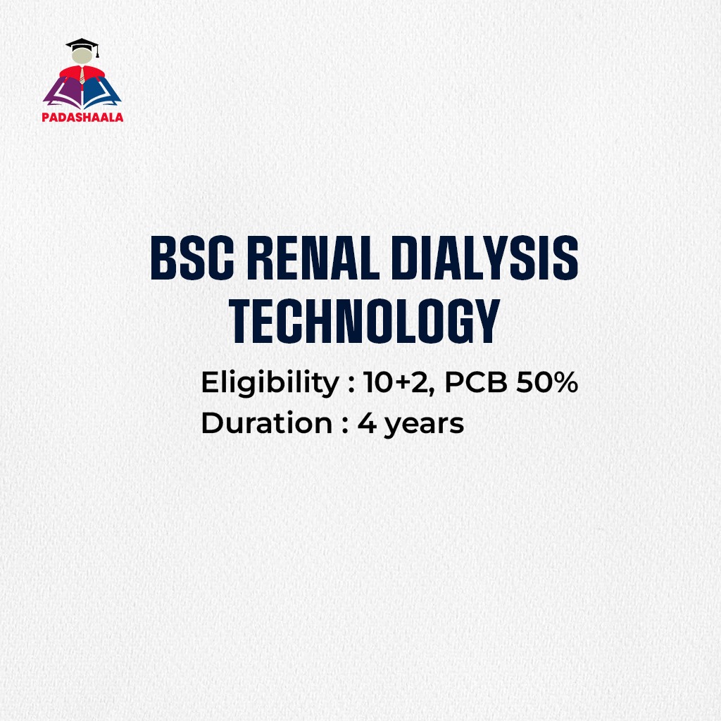 BSc Renal Dialysis Technology