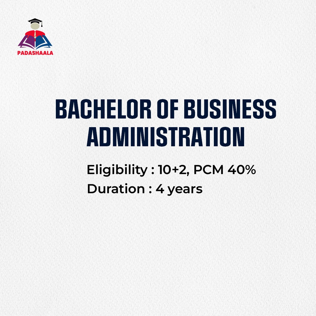 BBA - Bachelor of Business Administration
