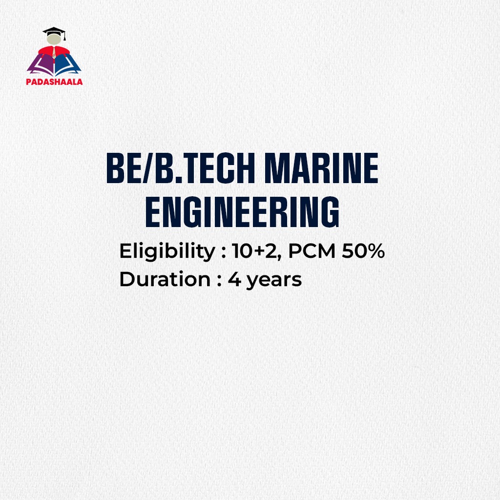 BE/Btech Marine