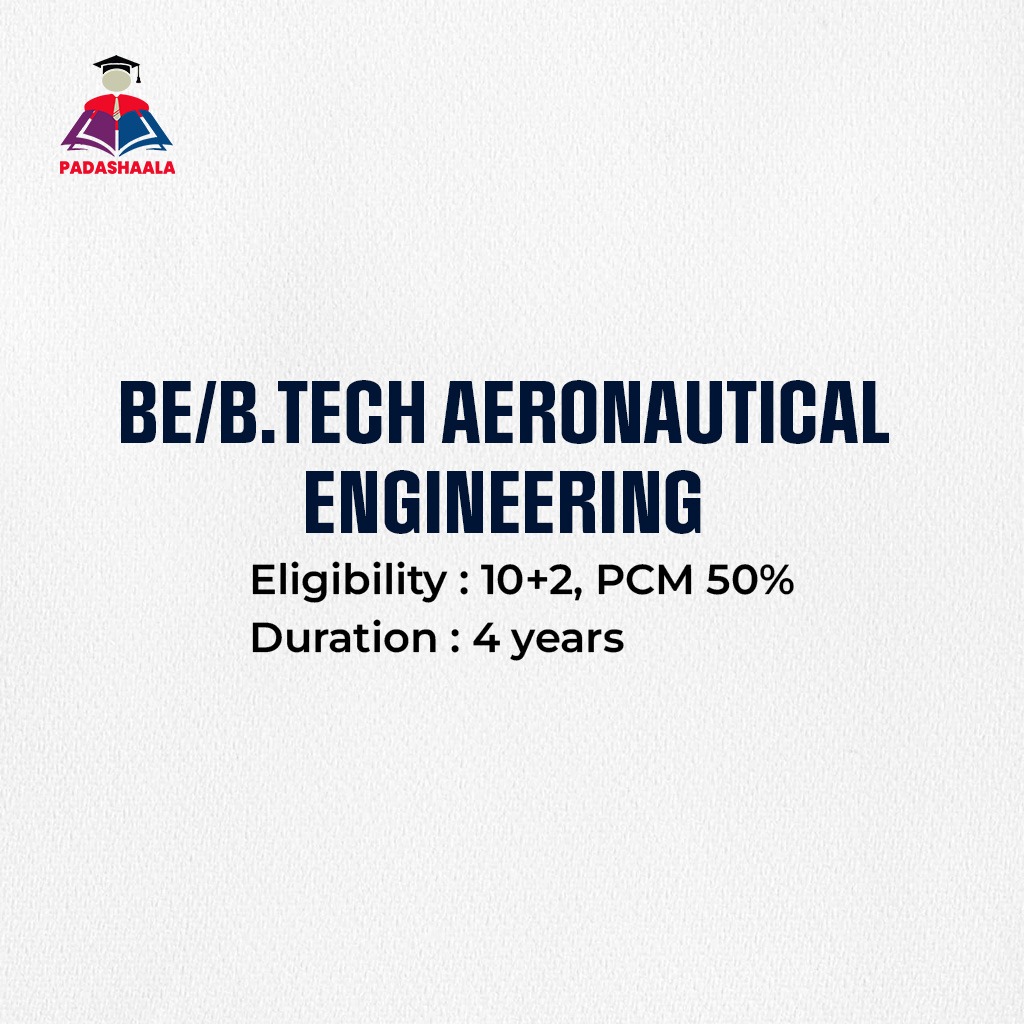 BE/Btech Aeronautical