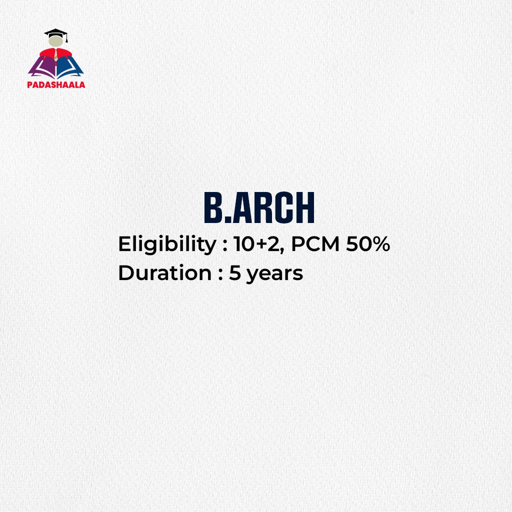 BE/Btech Architecture